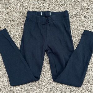 good condition kids ribbed black leggings